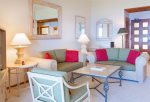 Lovely furnishings enhance the island feel of this beautiful villa